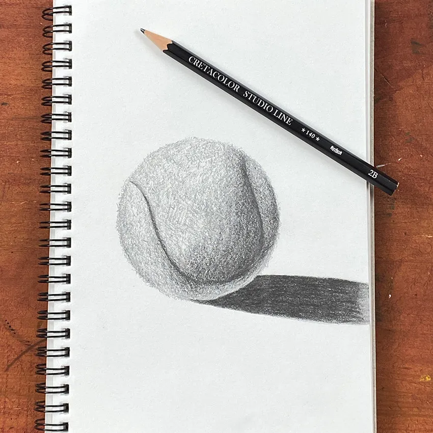 Graphite Drawing of Shading & Texture 01 | Printable Art Lesson Plan | Downloadable