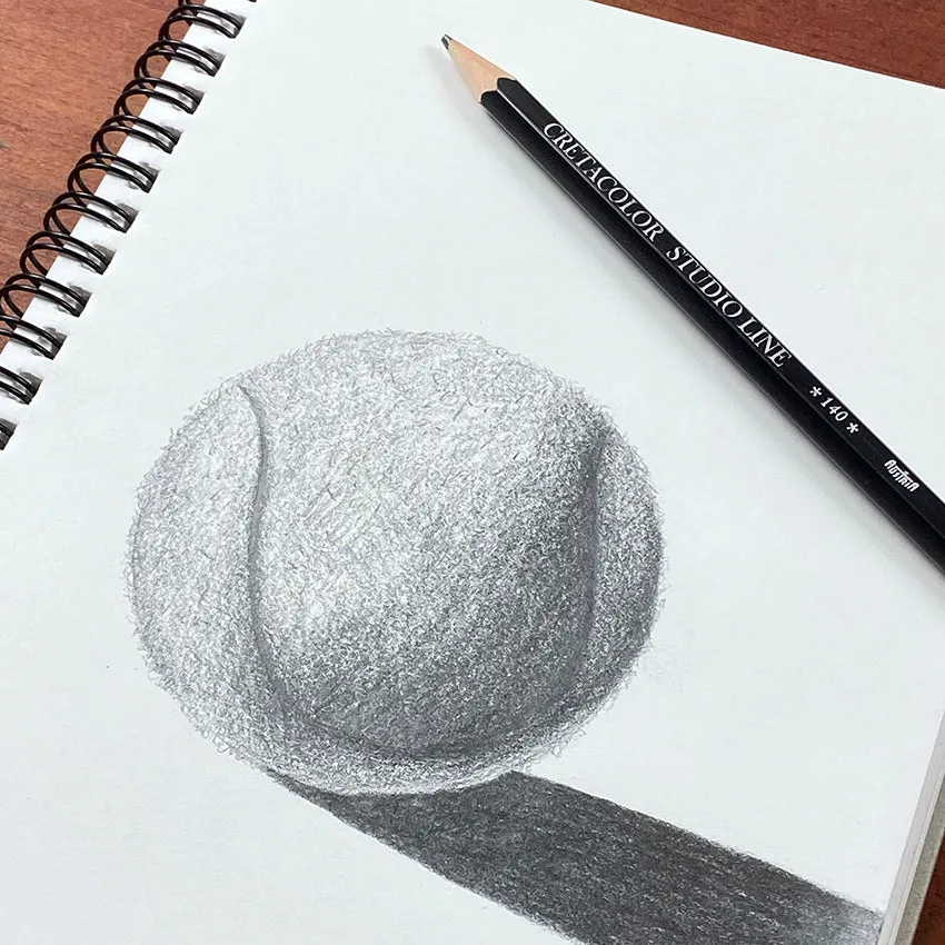 Graphite Drawing of Shading & Texture 01 | Printable Art Lesson Plan | Downloadable