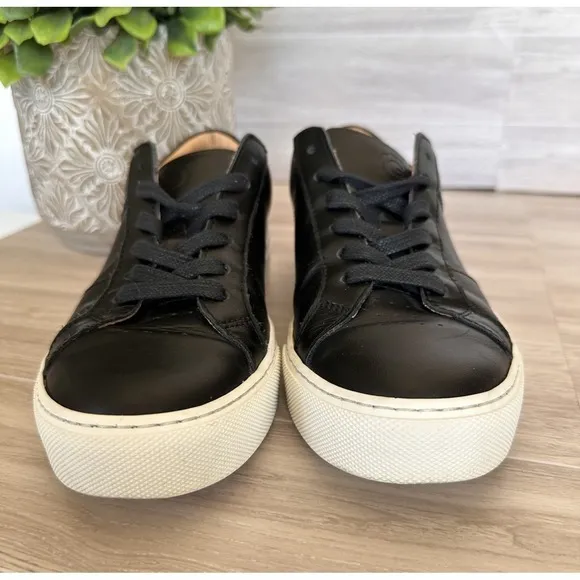 Greats Brooklyn Royale Sneakers Shoes US Womens 7 / EU 37 Black Leather Lace Up