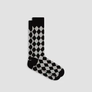 Harlequin Mid-Calf Socks