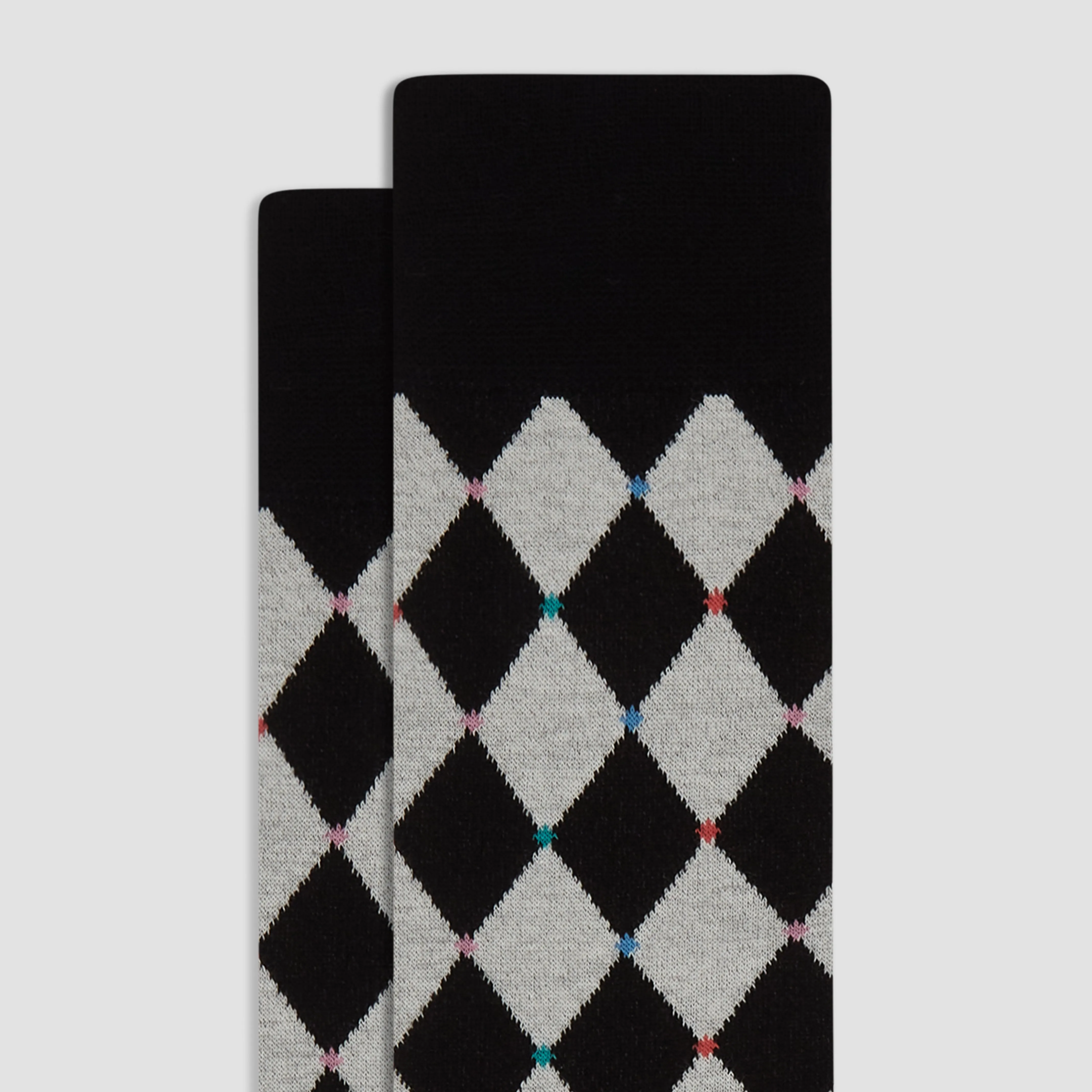 Harlequin Mid-Calf Socks