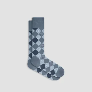 Harlequin Mid-Calf Socks
