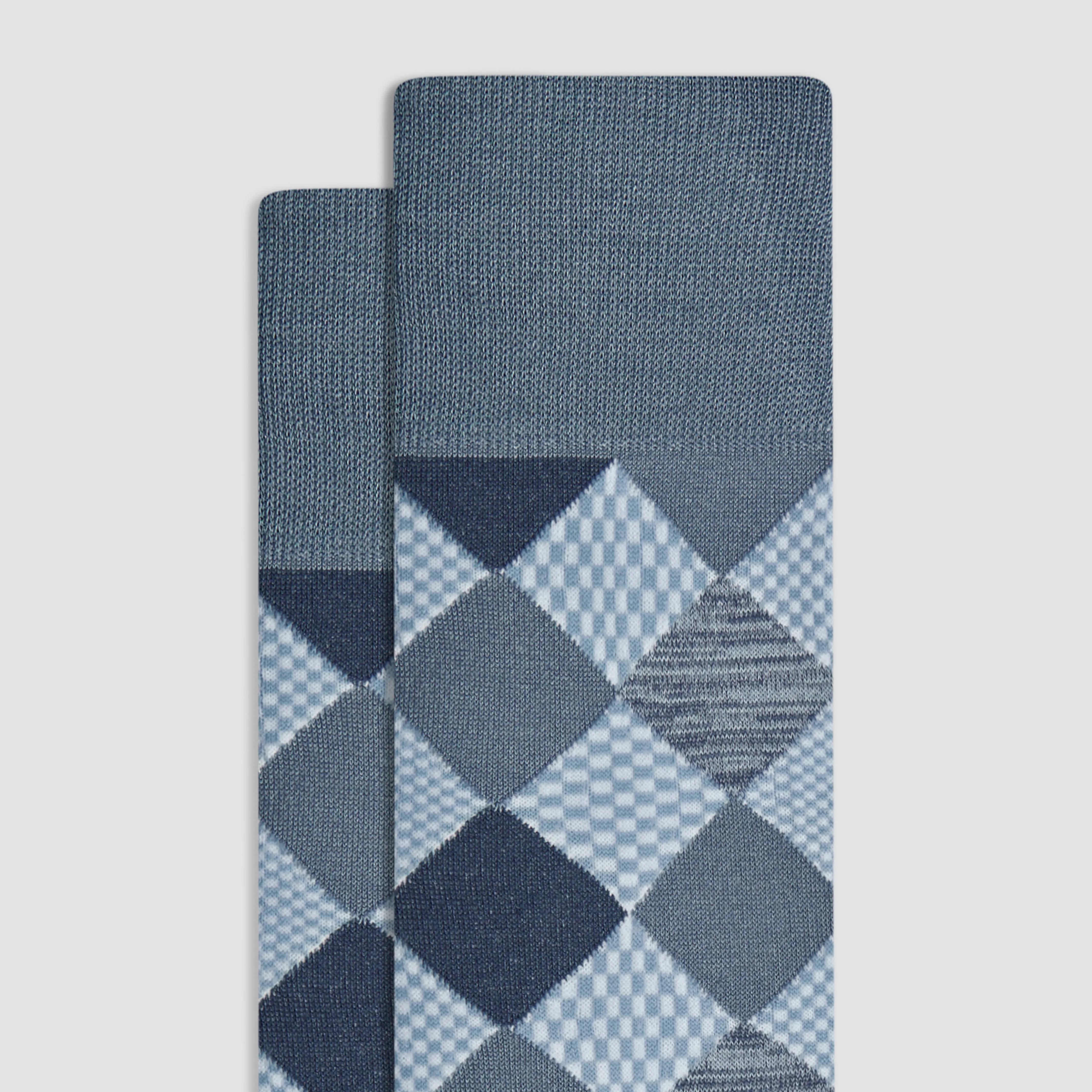 Harlequin Mid-Calf Socks