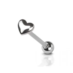 Heart Tongue Barbell