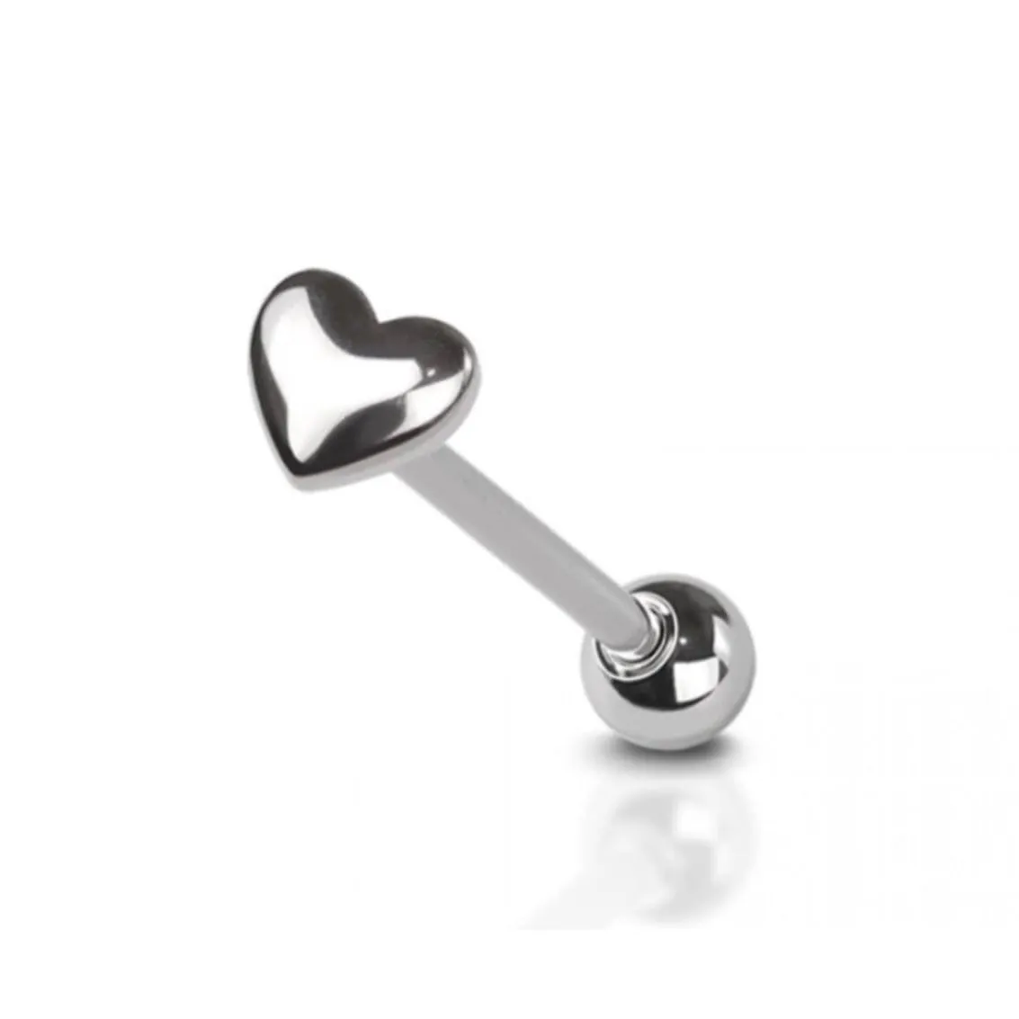 Heart Tongue Barbell