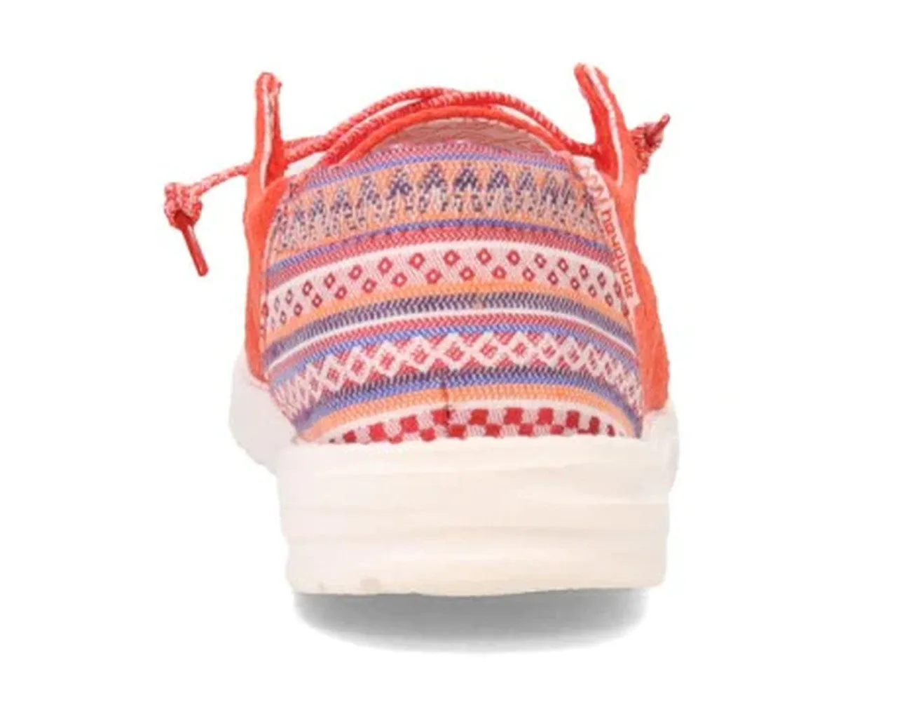 Hey Dude Girls Wendy Youth Aztec Red Shoes