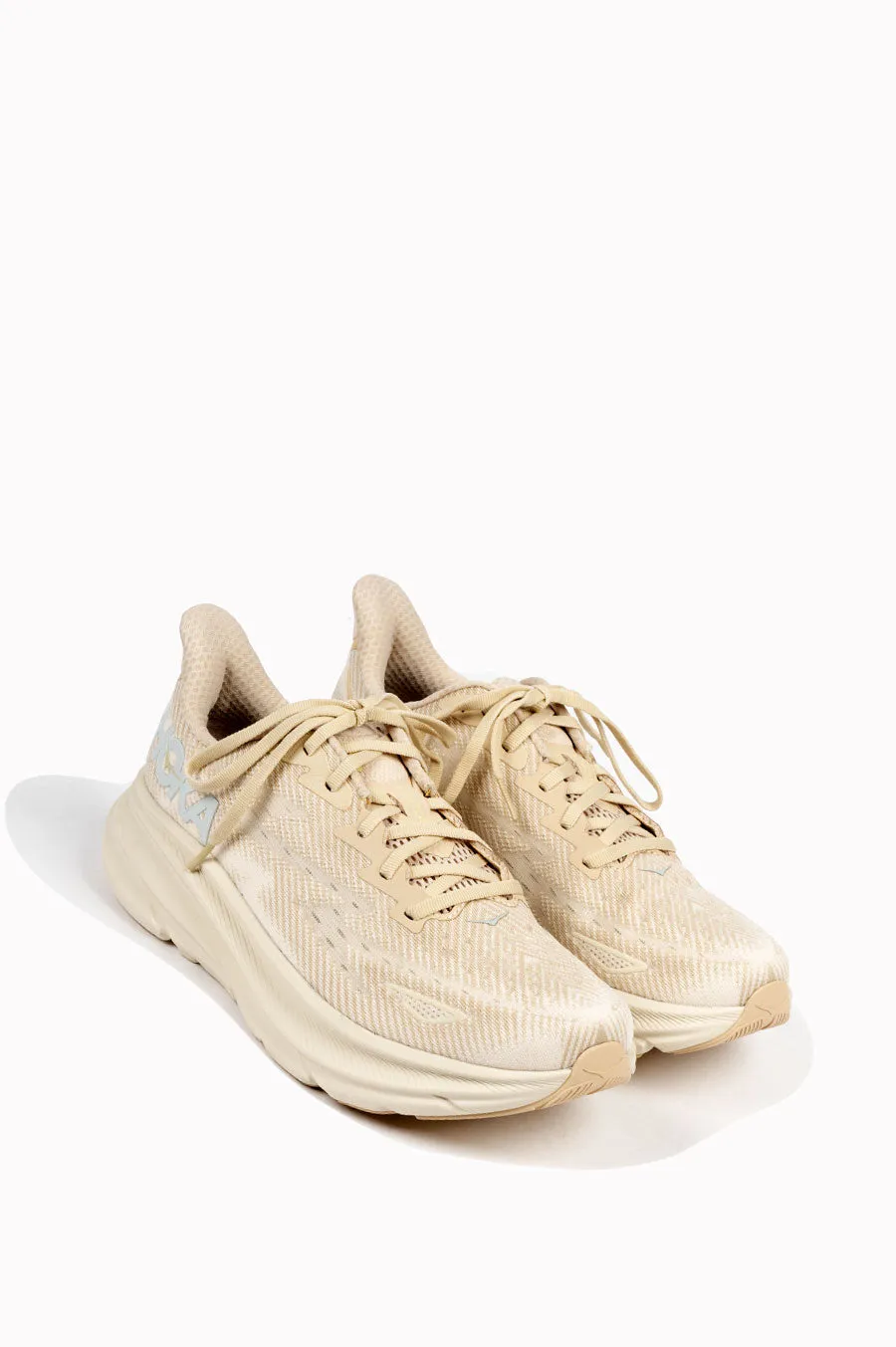 HOKA CLIFTON 9 W SHIFTING SAND EGGNOG
