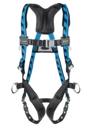 Honeywell S/M AirCore harness w/ side d-rings & TB buckles, AC-TB-D/S/MBL