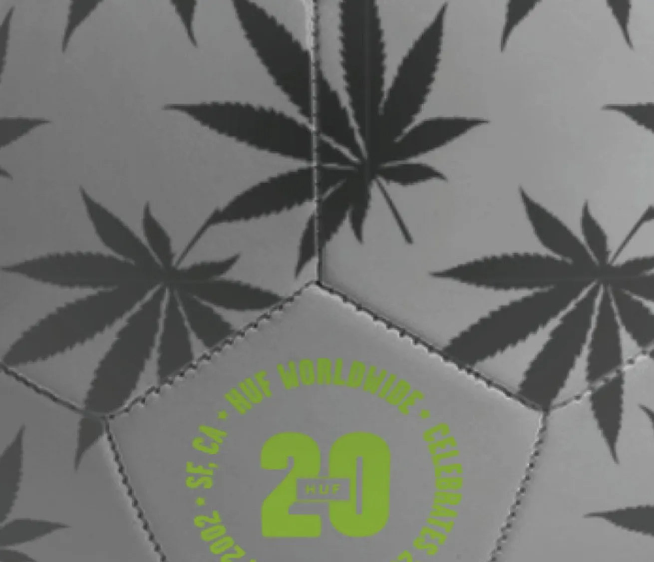 HUF PLANTLIFE SOCCER BALL -  REFLECTIVE