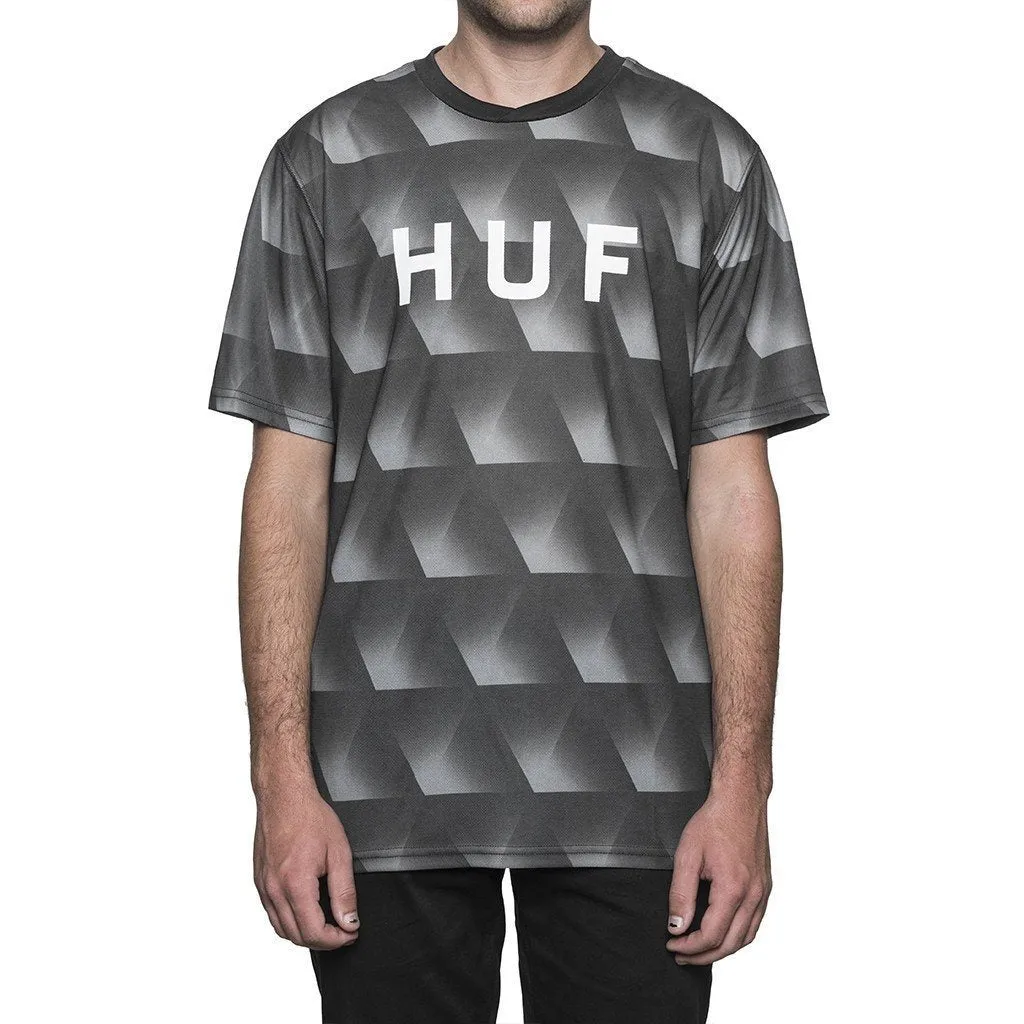 HUF PREMIERE SOCCER JERSEY BLACK HUFKN62002-BLK