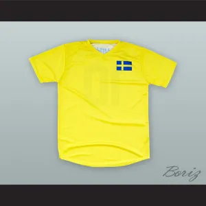 Ibrahimovic 10 Sweden Soccer Jersey