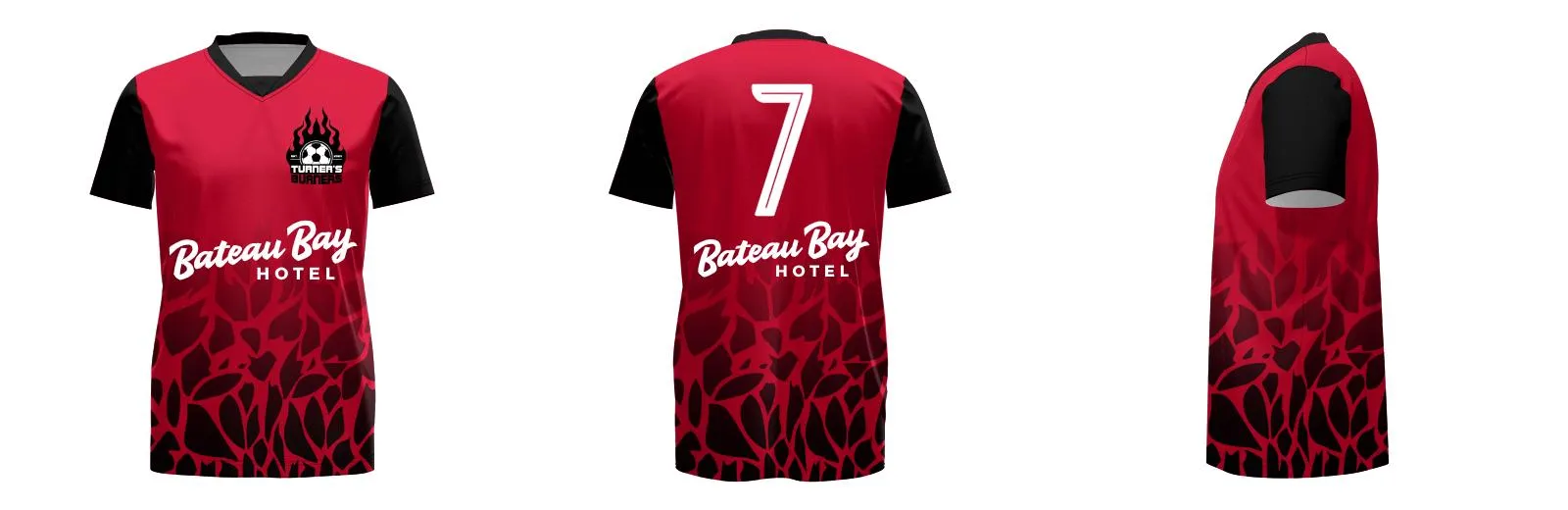 Ice Core Soccer Jersey Insert V Neck Design Your Own Custom