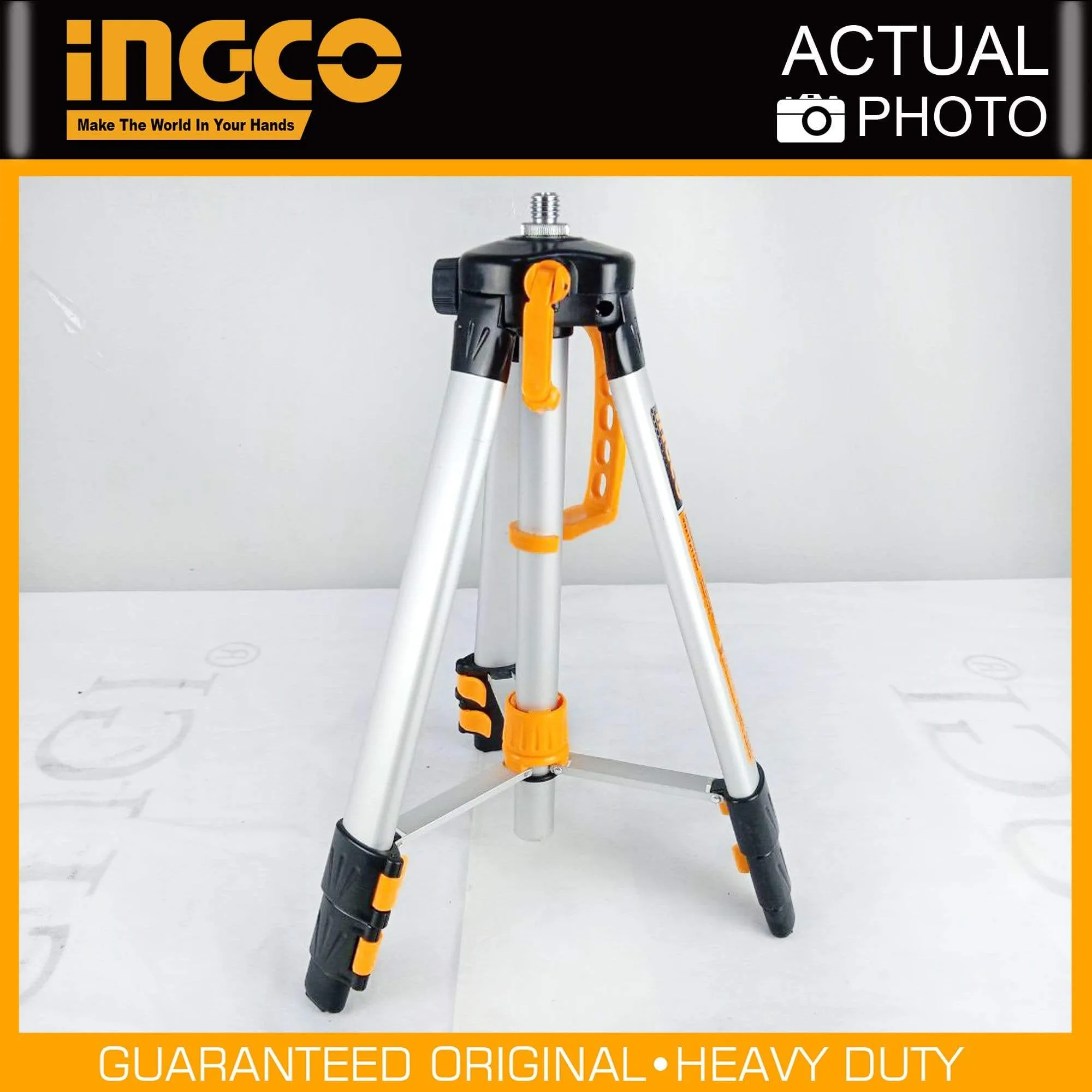Ingco 1200mm Aluminium Tripod for Laser Levels - HLLT01152