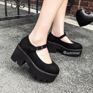 Japanese Platform Punk Shoes