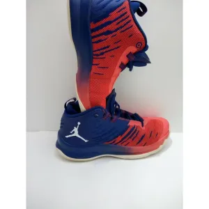 Jordan Superfly 5 Royal Blue/Infrared, Used Size 5.5Y 7 Woman's