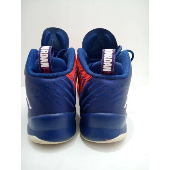 Jordan Superfly 5 Royal Blue/Infrared, Used Size 5.5Y 7 Woman's