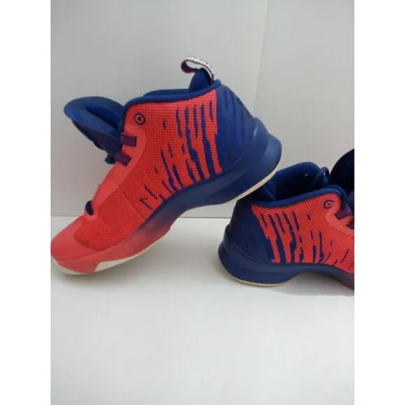 Jordan Superfly 5 Royal Blue/Infrared, Used Size 5.5Y 7 Woman's