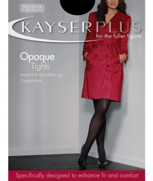 Kayser Plus Opaque Tight - Black