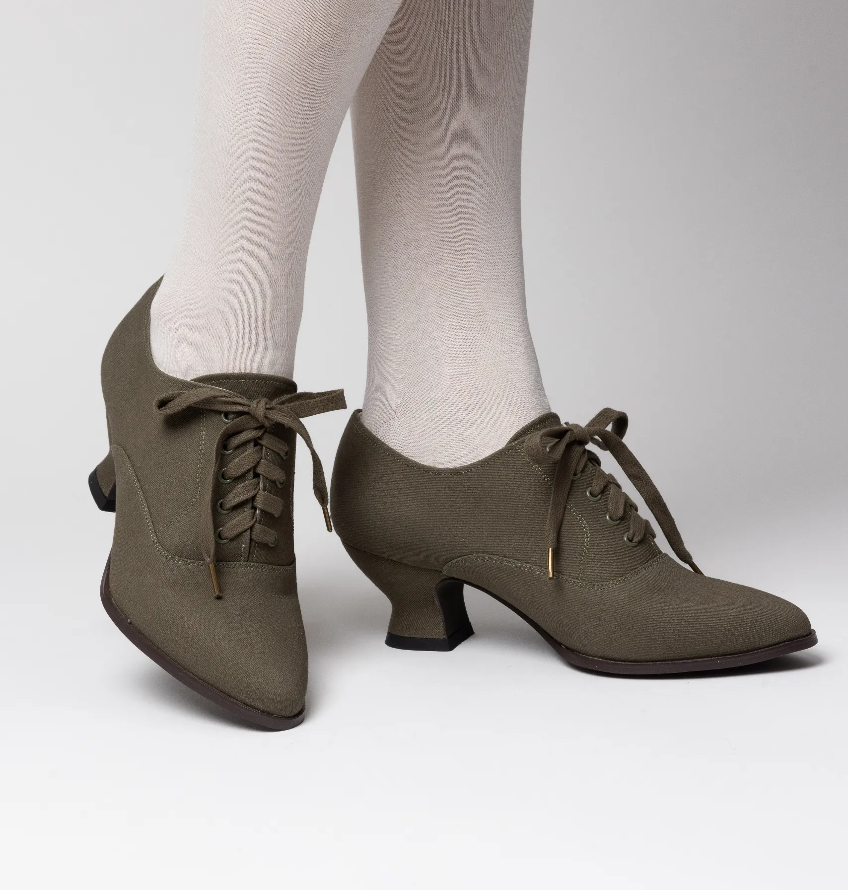 Kedwardian Sporting Oxfords (Moss Green)
