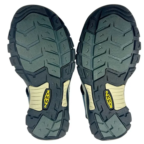 Keen Men's Newport H2 Closed Toe Water Sandals Navy/Gray size 9