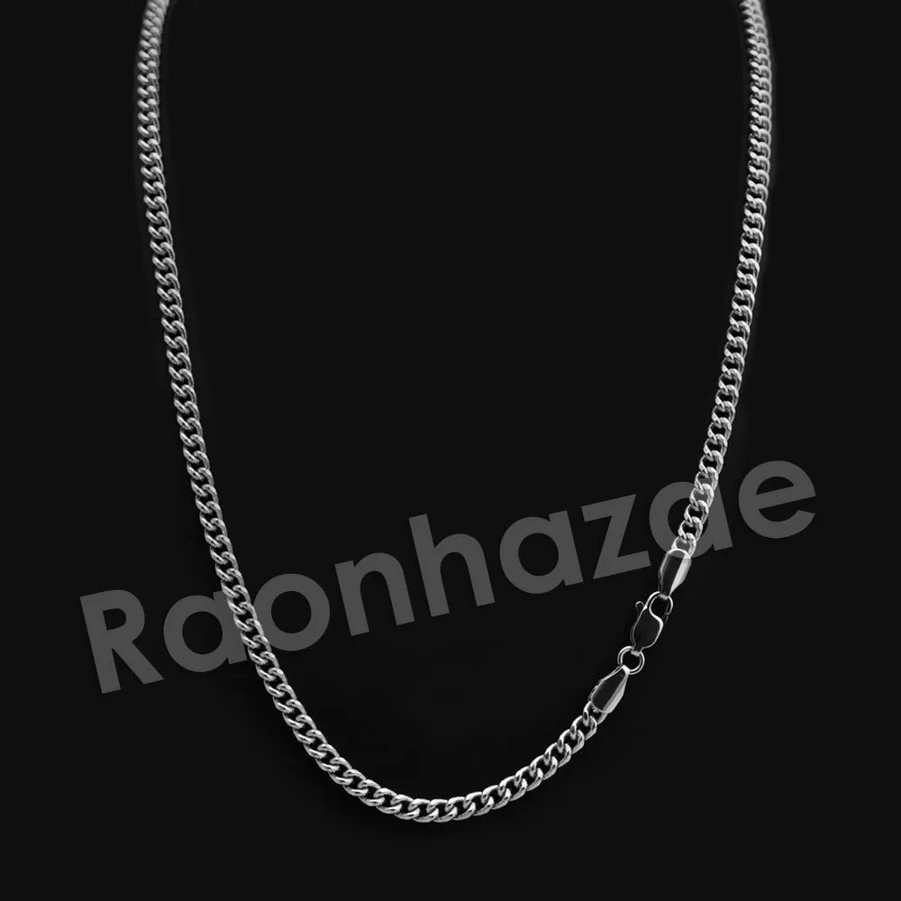 King Crown D Initial Pendant Necklace Set (Silver)