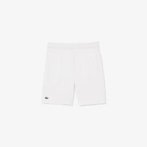 LACOSTE MENS PLAYERS ULTRA DRY TENNIS SHORTS