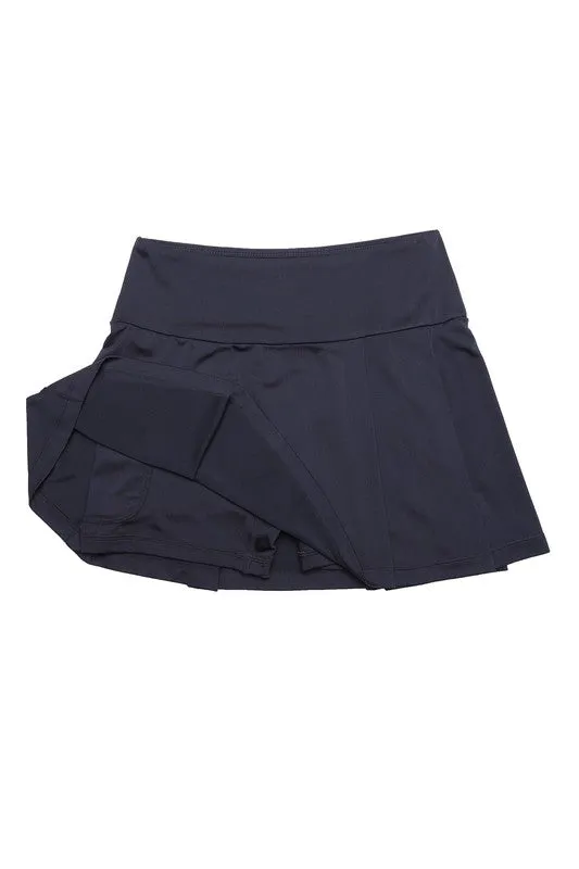 Lilou Light fabric tennis skirt