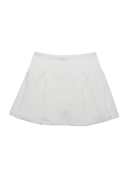 Lilou Light fabric tennis skirt