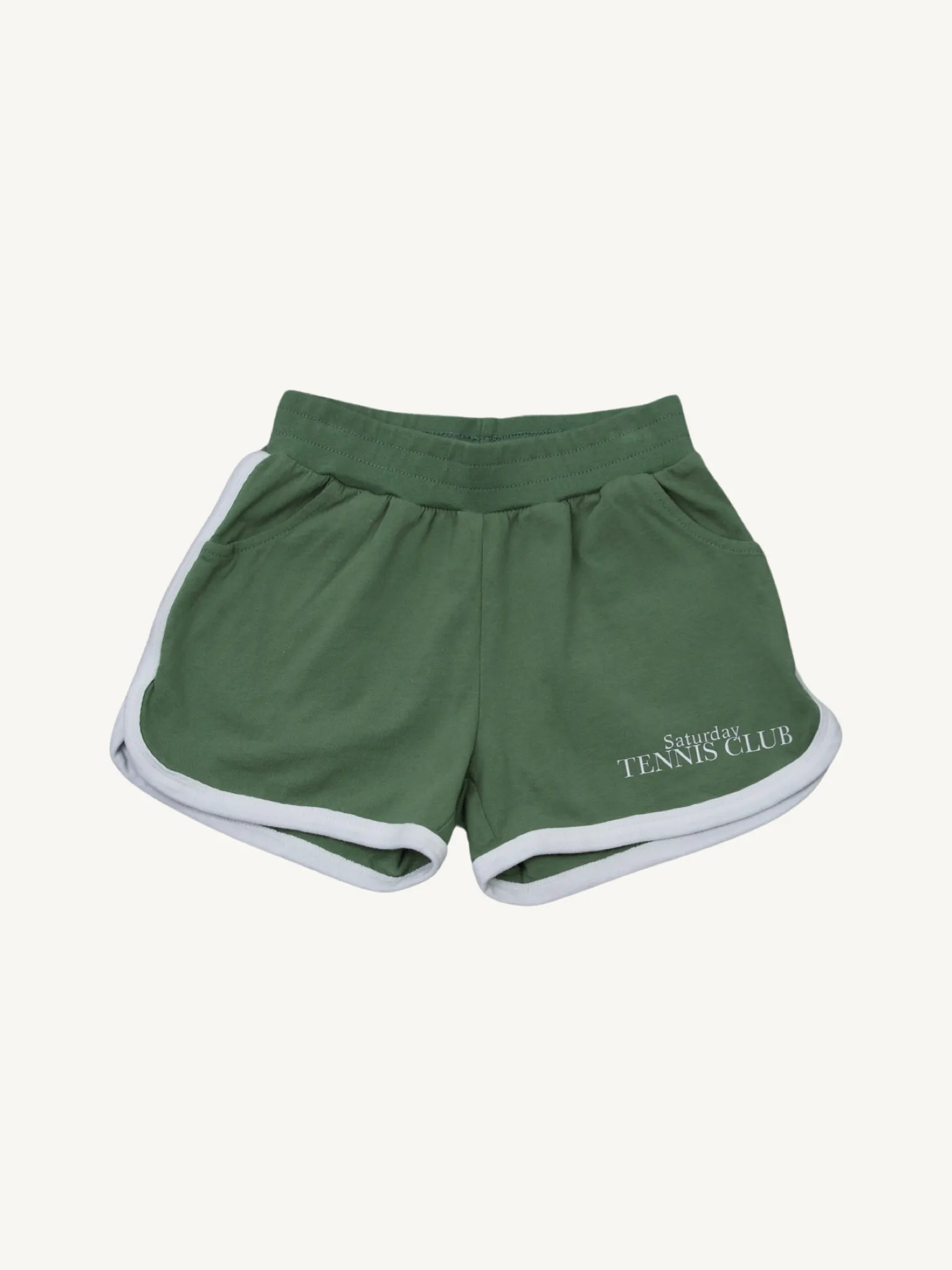 Little Boy Retro Green Shorts