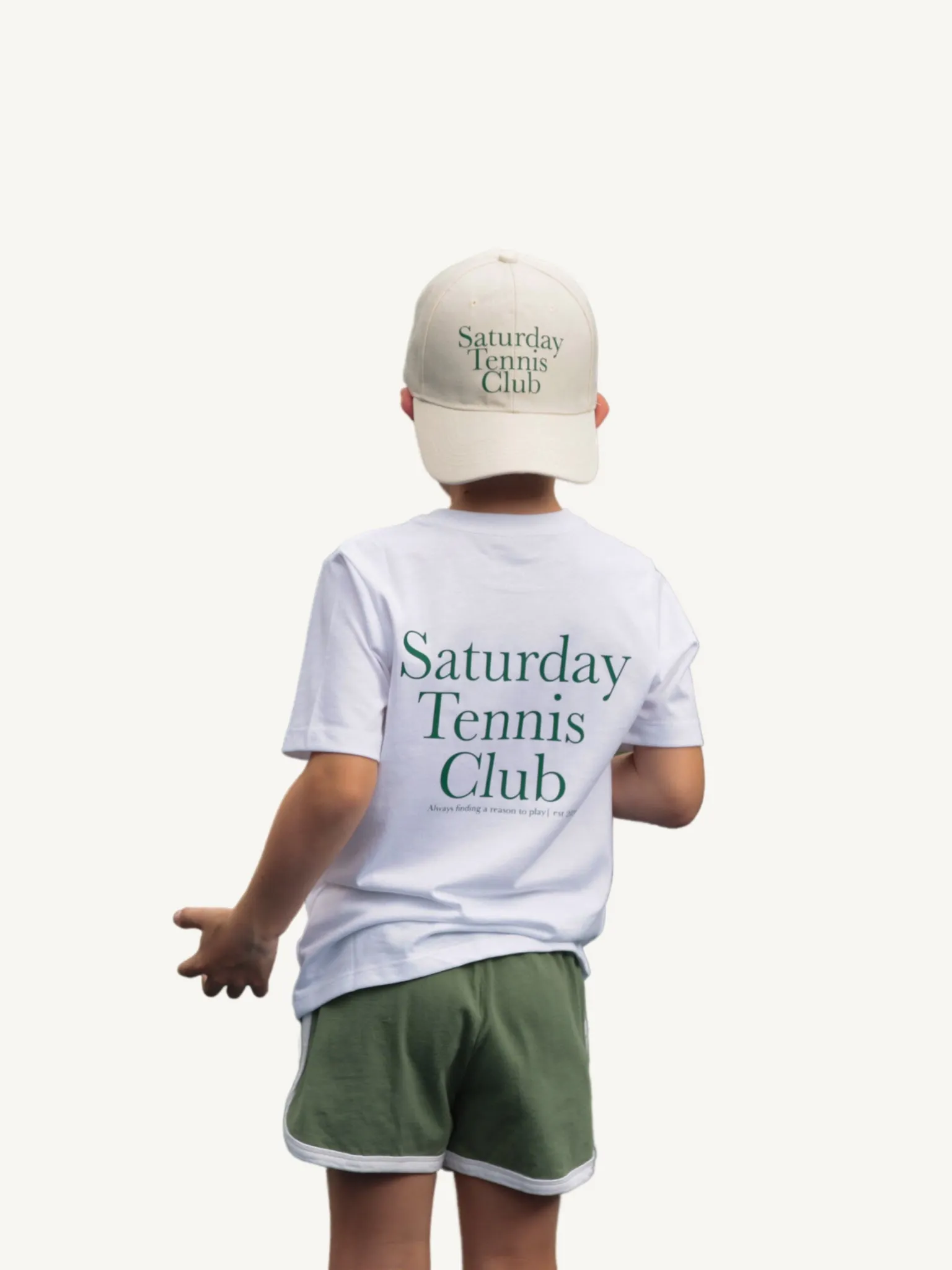 Little Boy Retro Green Shorts