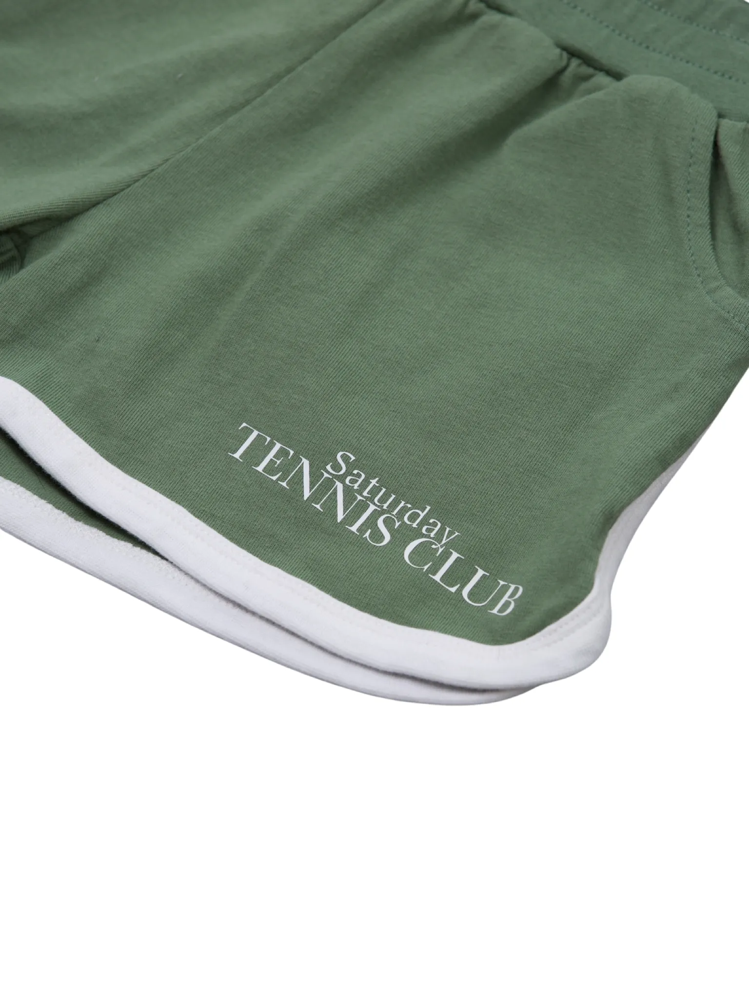 Little Boy Retro Green Shorts