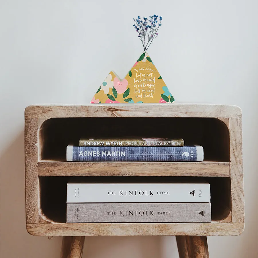 Love In Deed And Truth {Mountain Vase}