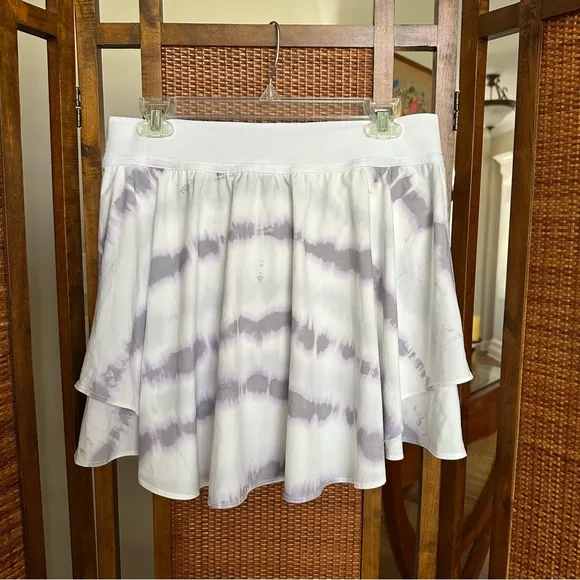 Lululemon Court Rival High-Rise Skirt *LongTransverse Lilac Multi size 10