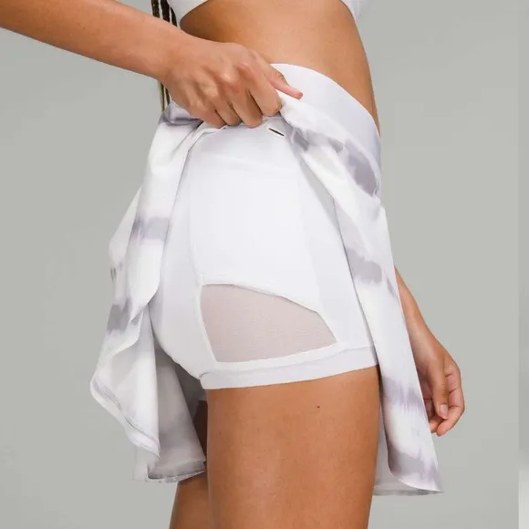 Lululemon Court Rival High-Rise Skirt *LongTransverse Lilac Multi size 10