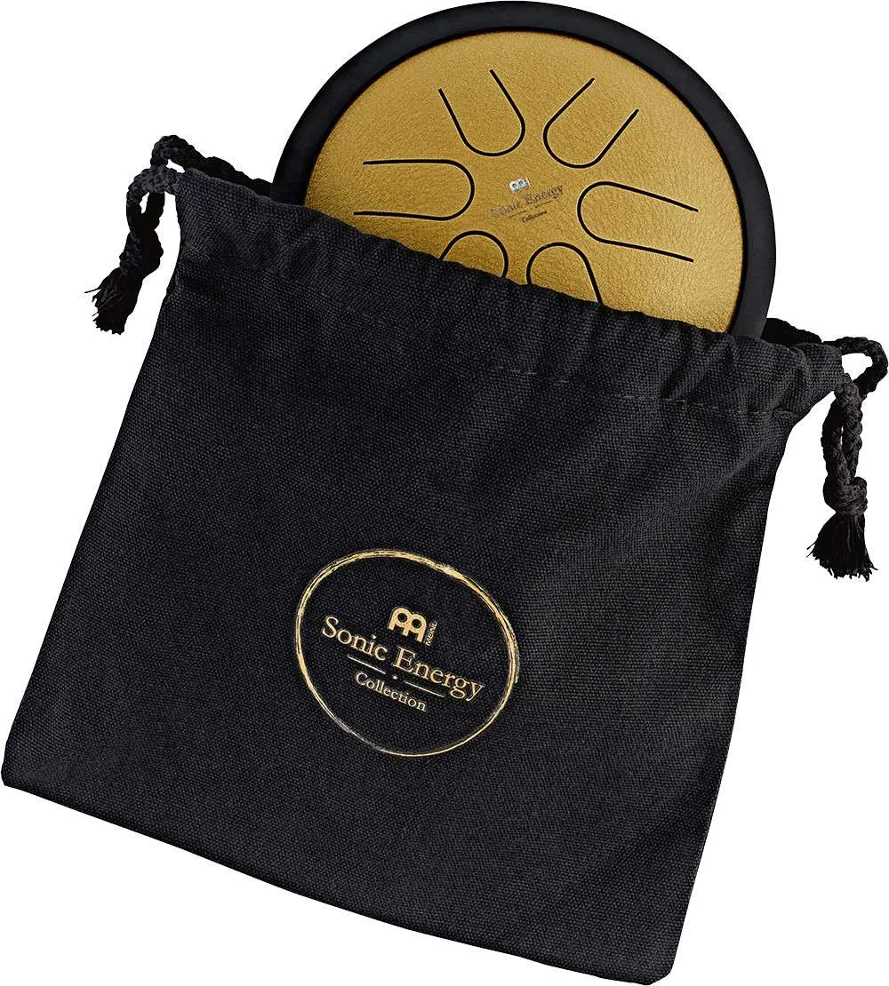 Meinl Sonic Energy 6" Mini Steel Tongue Drum, B Major, Gold
