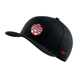 Men's Canada Soccer Primary Logo Swoosh Performance Flex Hat