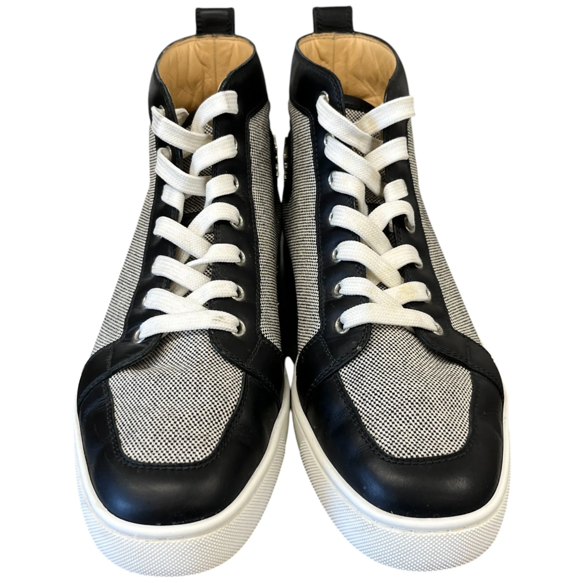 Men's Louis Rantus Calf High Trainers White Size EU 41.5 / UK 7.5