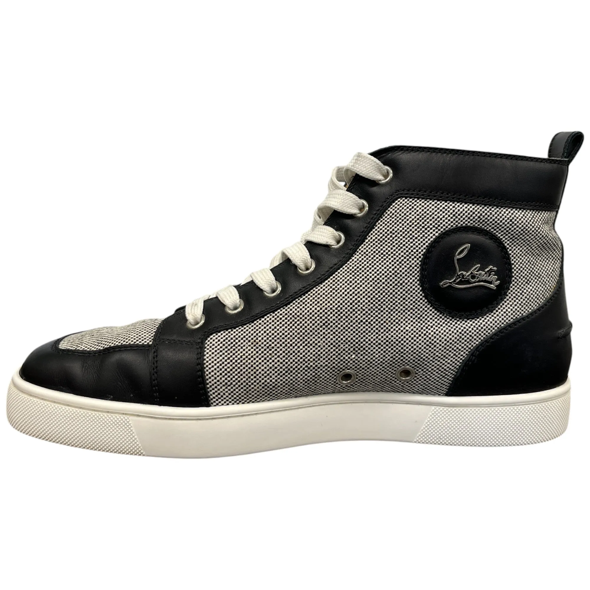 Men's Louis Rantus Calf High Trainers White Size EU 41.5 / UK 7.5