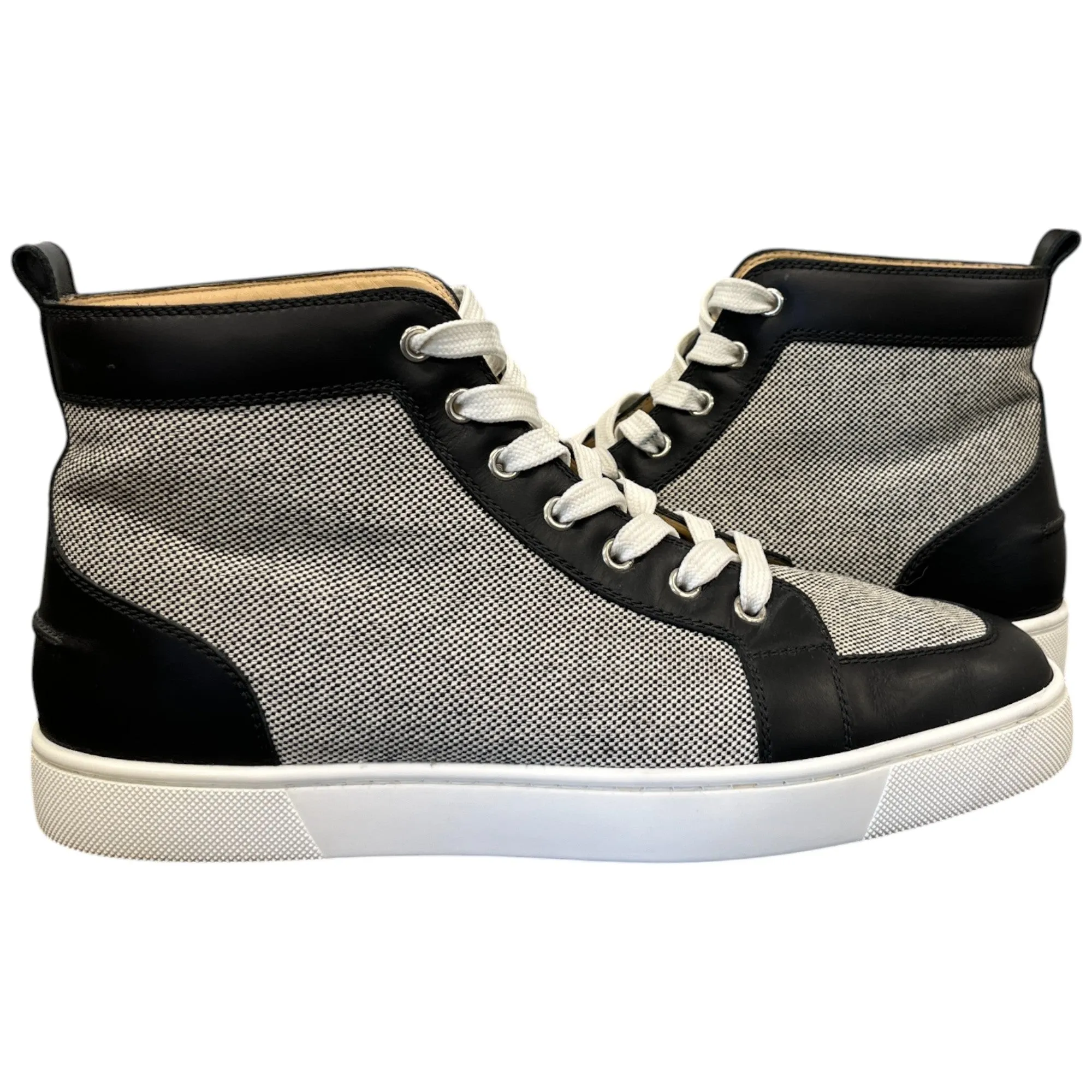 Men's Louis Rantus Calf High Trainers White Size EU 41.5 / UK 7.5