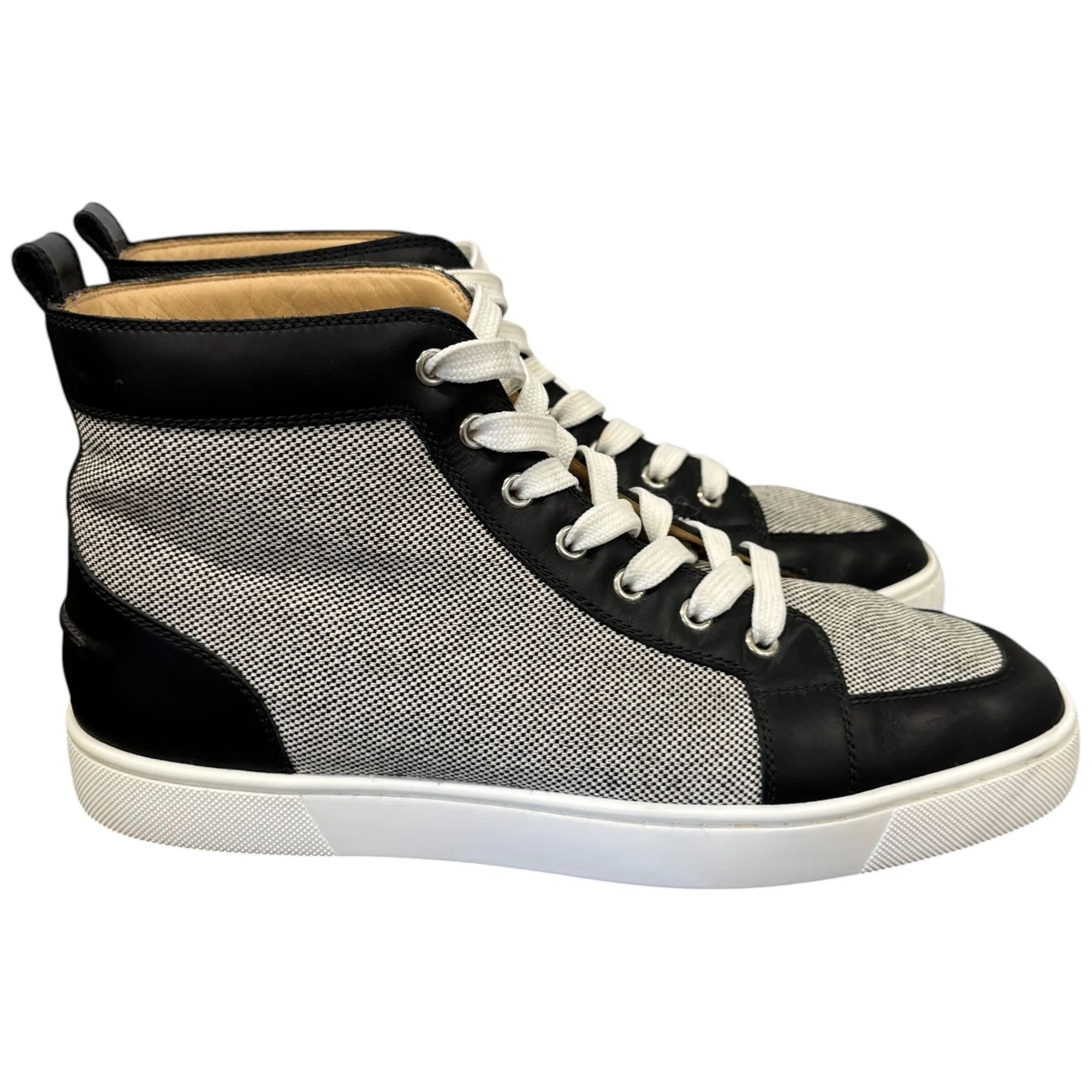 Men's Louis Rantus Calf High Trainers White Size EU 41.5 / UK 7.5