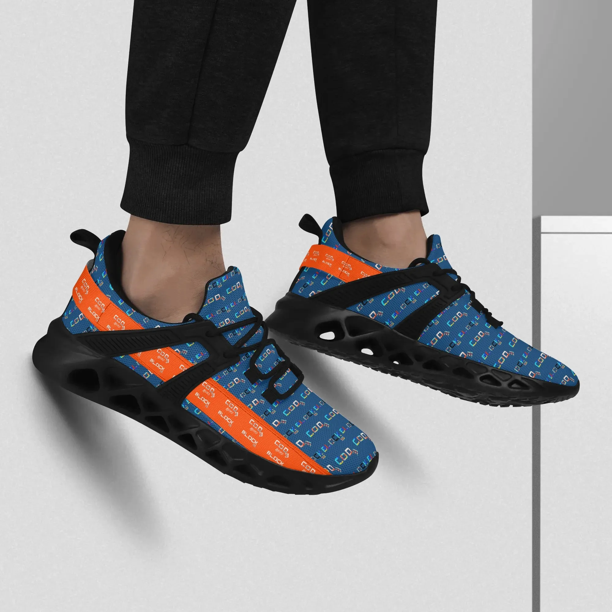 Mens MD Elastic Sport Sneakers Tennis Shoes