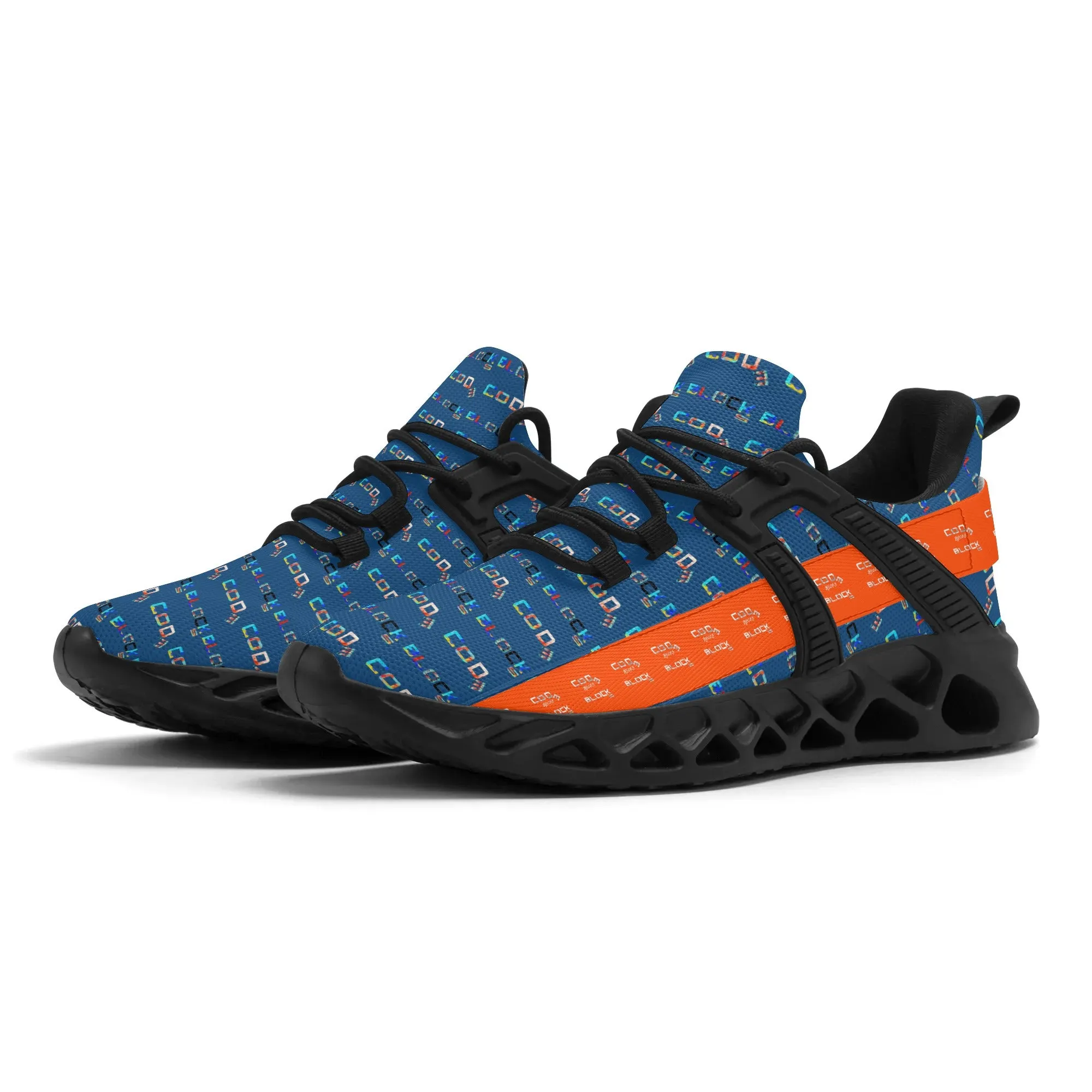 Mens MD Elastic Sport Sneakers Tennis Shoes
