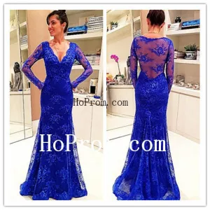 Mermaid Lace Prom Dresses,Floor Length Prom Dress,Evening Dress