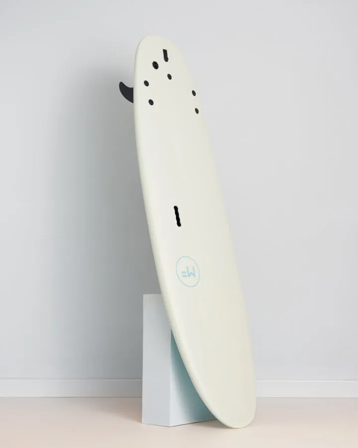 MICK FANNING Beastie Super Soft 6ft 6 softboard - White /Teal