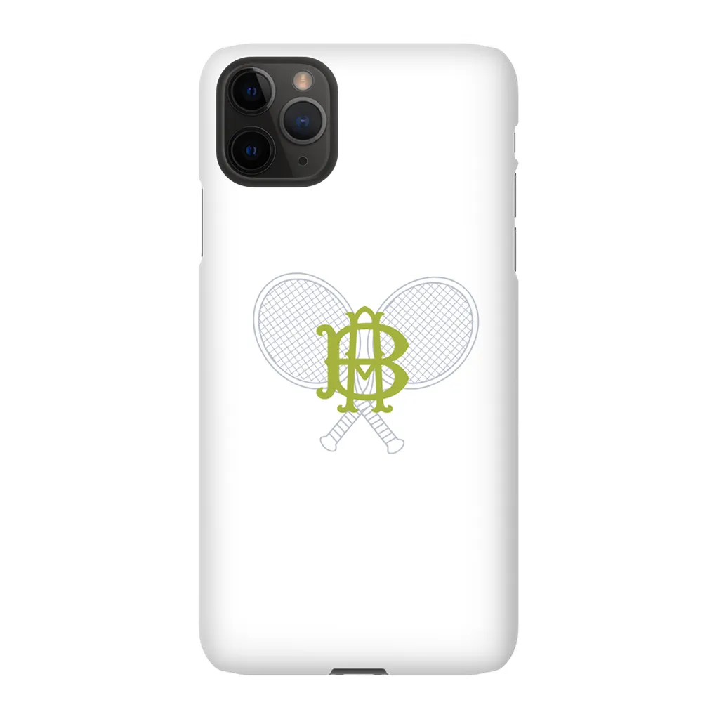 Monogrammed Tennis Phone Case