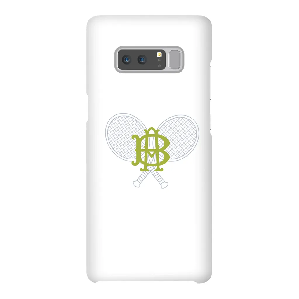 Monogrammed Tennis Phone Case