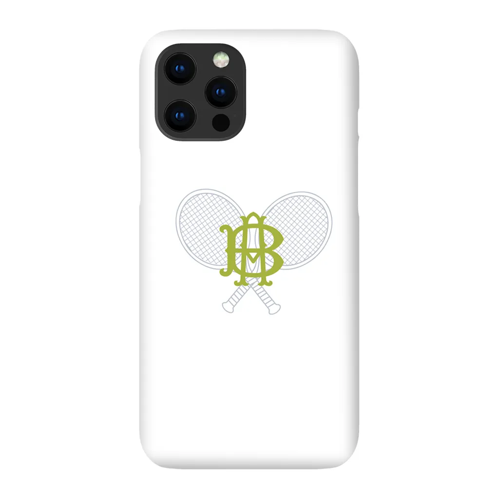 Monogrammed Tennis Phone Case