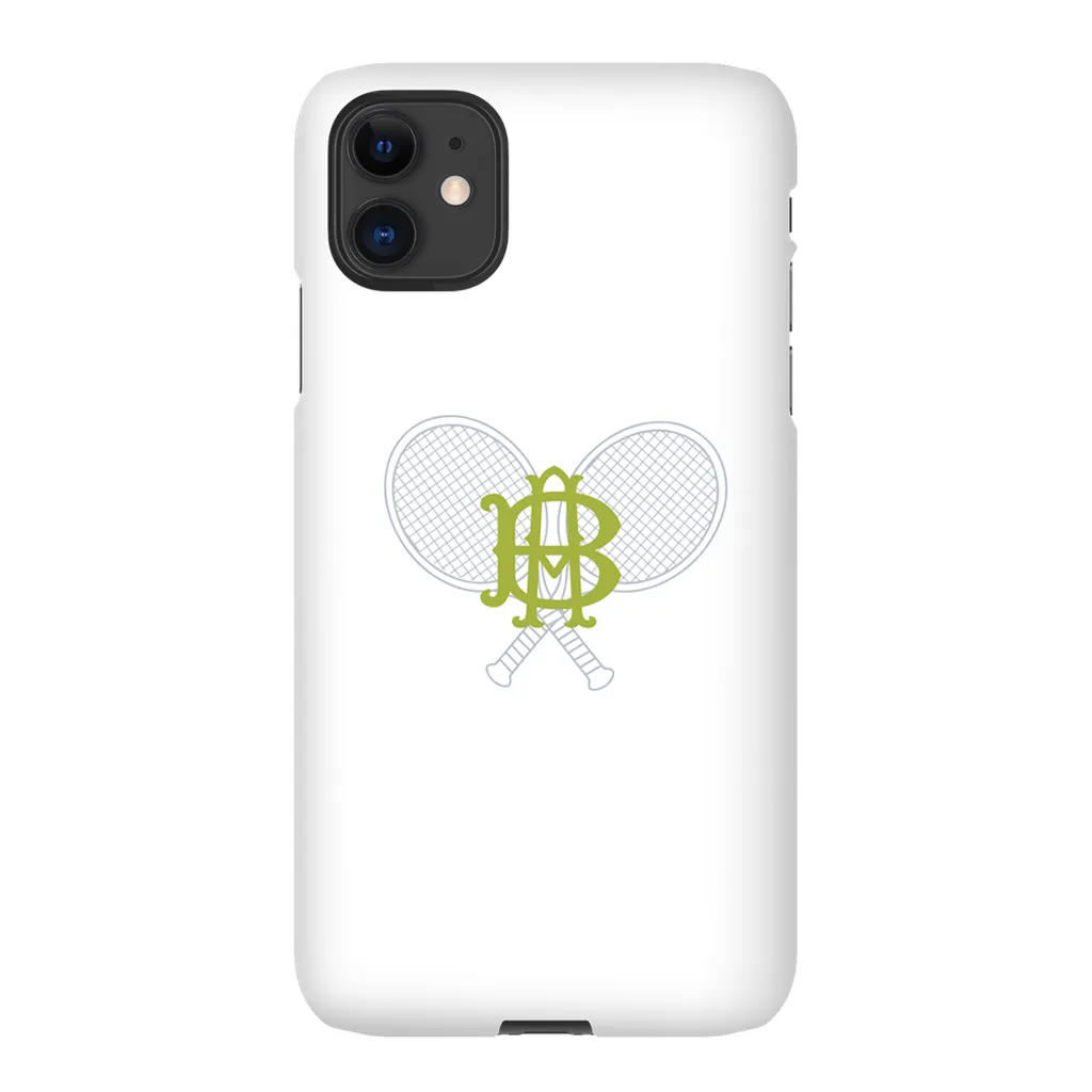 Monogrammed Tennis Phone Case