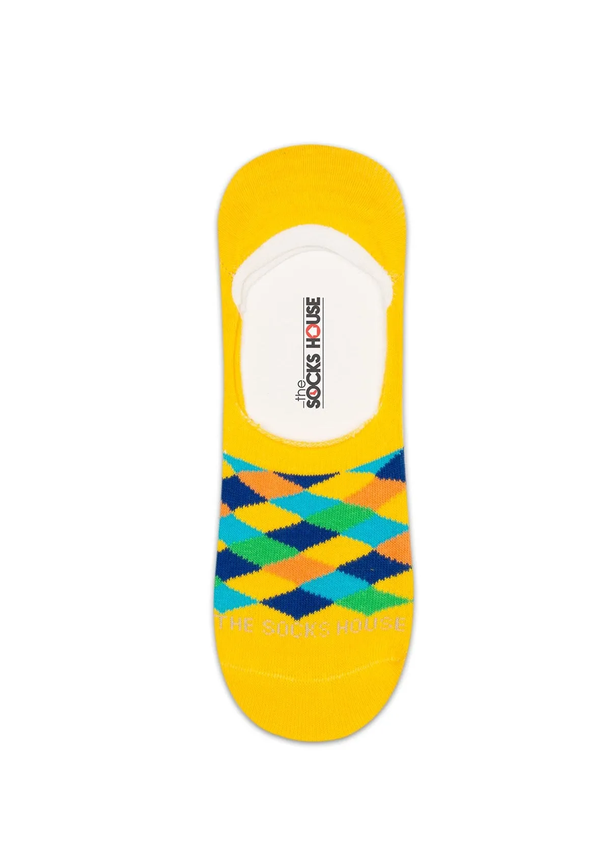 Multi Color Design Men Invisible Socks