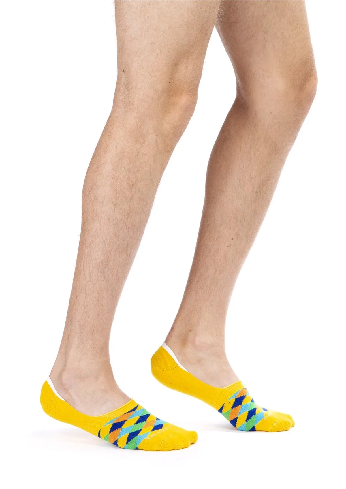 Multi Color Design Men Invisible Socks
